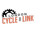 The logo for London Cycle Link