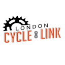 The logo for London Cycle Link