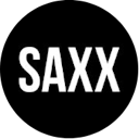The logo for SAXX